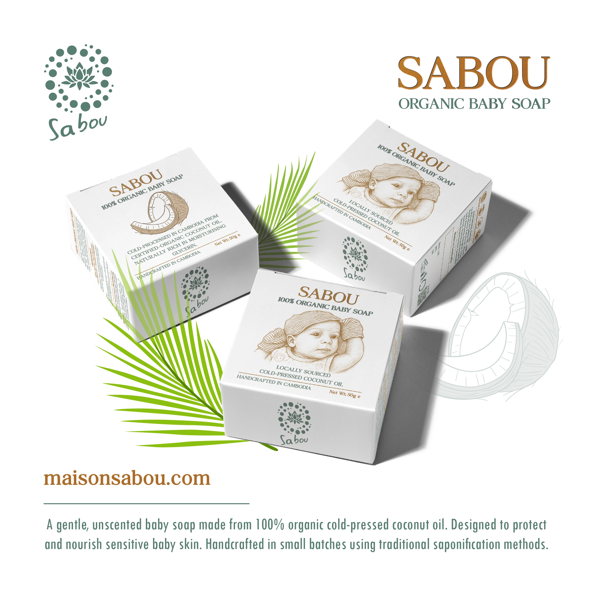 Baby Soap - Luxury Cambodian Soap